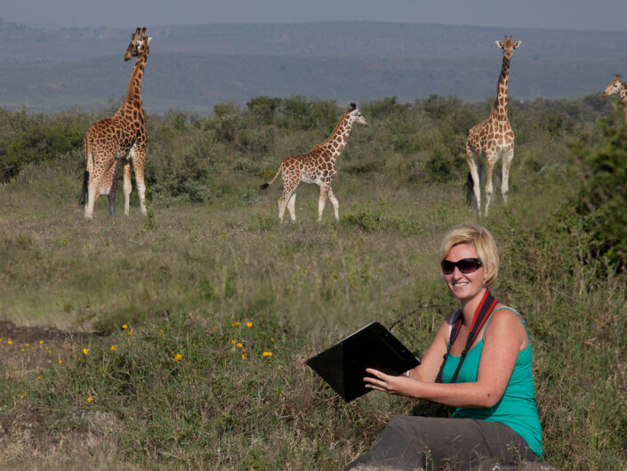 Zoe Muller, Rothschild's Giraffe Project, Kenya