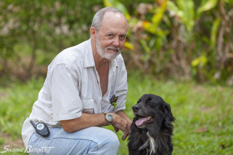 Jack Ewing, fondateur de la réserve de faune sauvage  Hacienda Baru, Costa Rica