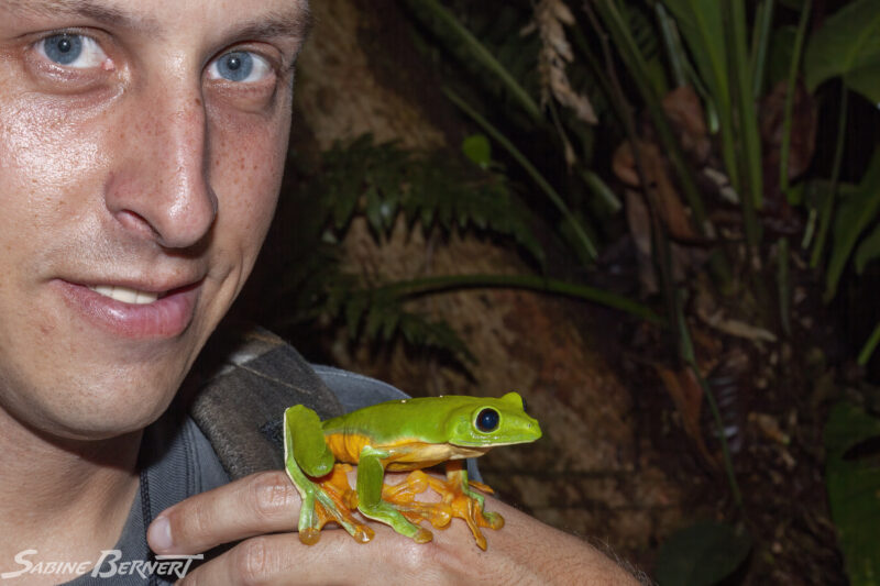 Brian Kubicki, herpétologue passionné, a fondé le Costa Rican Amphibian Centre, au Costa Rica, pour étudier et préserver les batraciens menacés.